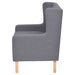 Set canapea, 2 piese, gri, material textil - WALTI WALTI