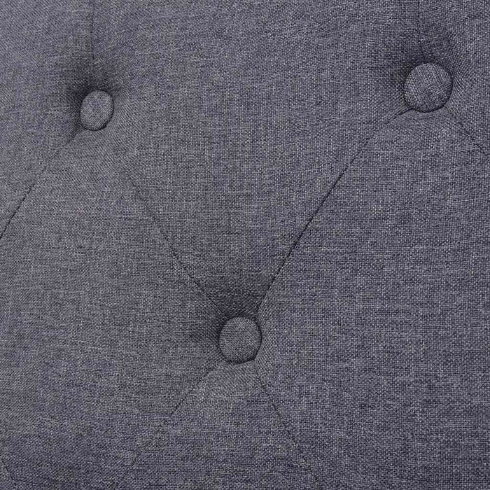 Set de canapele, 2 piese, material textil, gri - WALTI WALTI