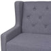 Set canapea, 3 piese, textil, Gri - WALTI WALTI