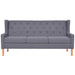 Set canapea, 3 piese, textil, Gri - WALTI WALTI