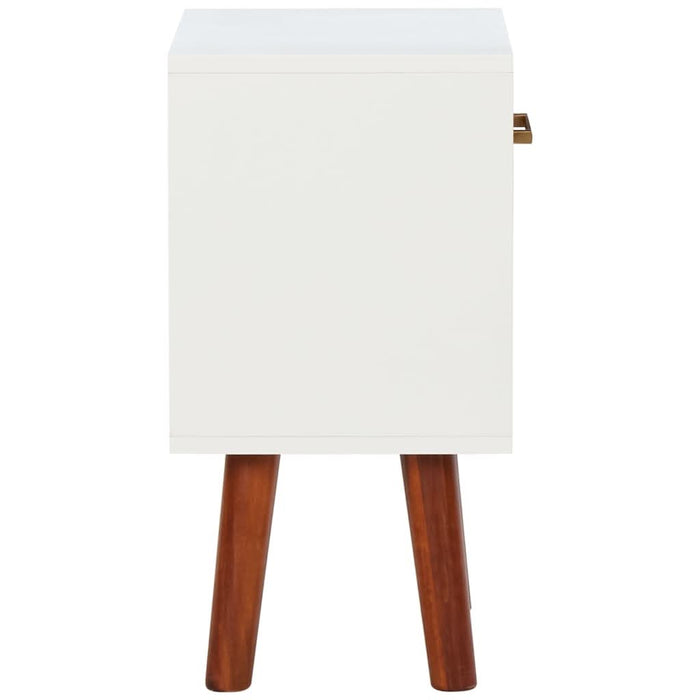 Noptiere, 2 buc., 40x30x57 cm, lemn masiv de acacia - WALTI WALTI