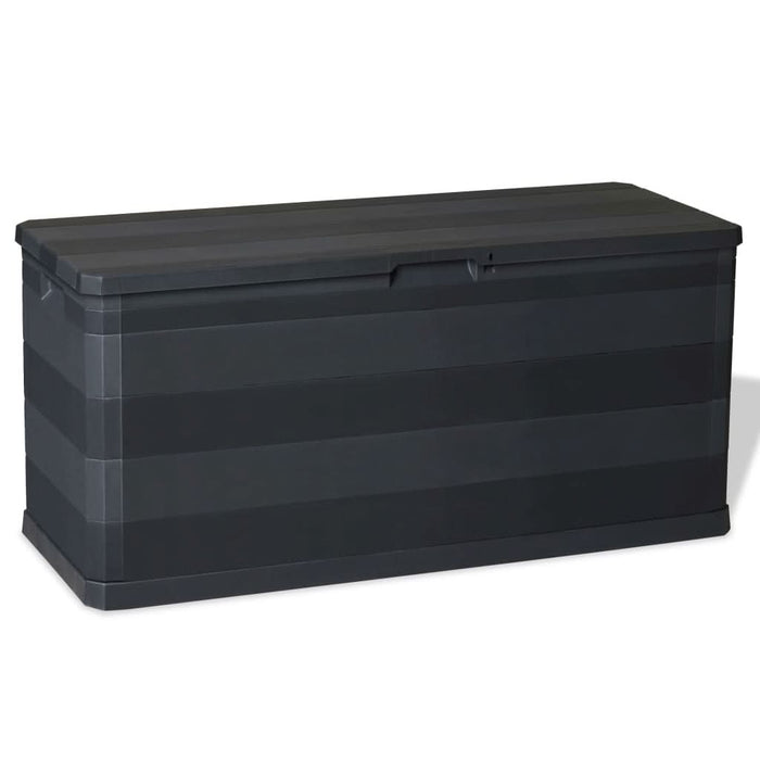 Ladă de depozitare pentru grădină, negru, 117 x 45 x 56 cm - WALTI WALTI