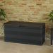 Ladă de depozitare pentru grădină, negru, 117 x 45 x 56 cm - WALTI WALTI