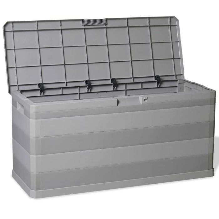 Ladă de depozitare pentru grădină, gri, 117 x 45 x 56 cm - WALTI WALTI
