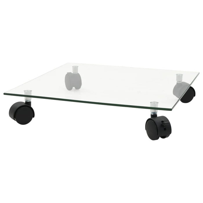 Suport cu role de plante, 2 buc, 35x35 cm, sticlă securizată - WALTI WALTI