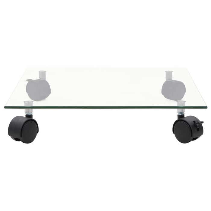 Suport cu role de plante, 2 buc, 35x35 cm, sticlă securizată - WALTI WALTI