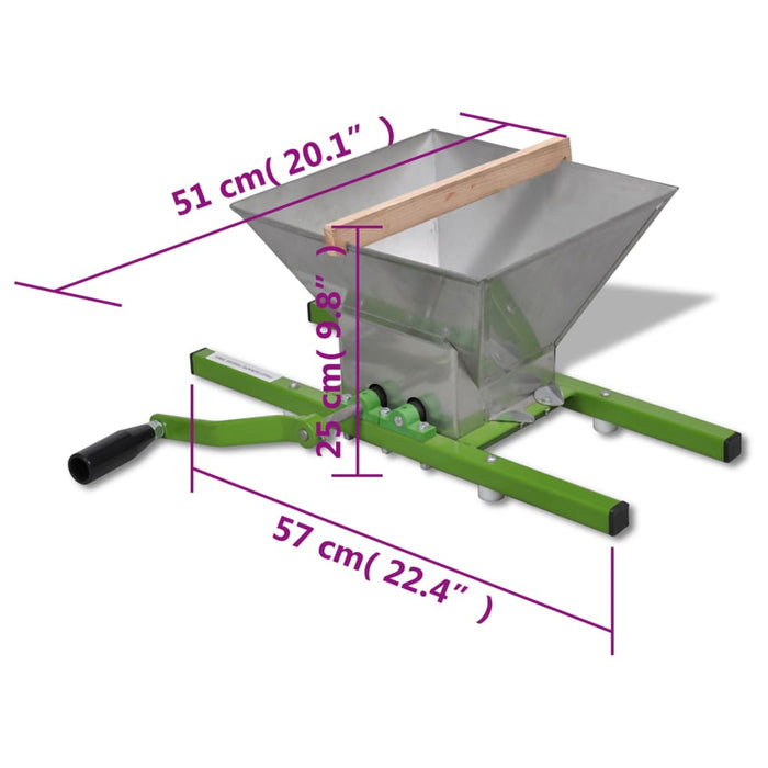 Zdrobitor de fructe 7 L - WALTI WALTI