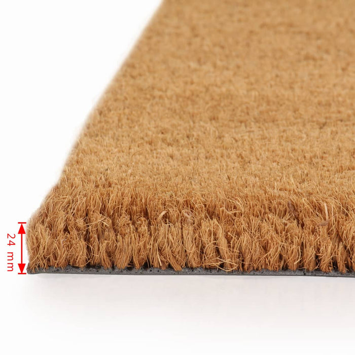 Covor intrare, fibră nucă cocos 24 mm, 150x200 cm Natural WALTI