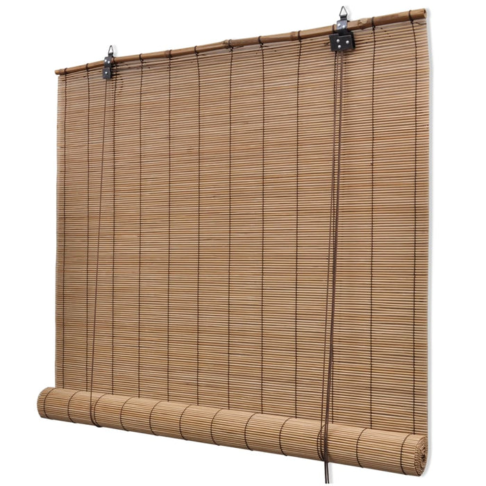 Jaluzea tip rulou, maro, 150 x 160 cm, bambus - WALTI WALTI