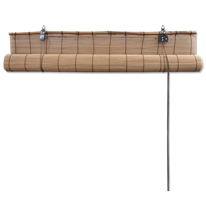Jaluzea tip rulou, maro, 150 x 160 cm, bambus - WALTI WALTI