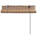 Jaluzea tip rulou, maro, 150 x 160 cm, bambus - WALTI WALTI