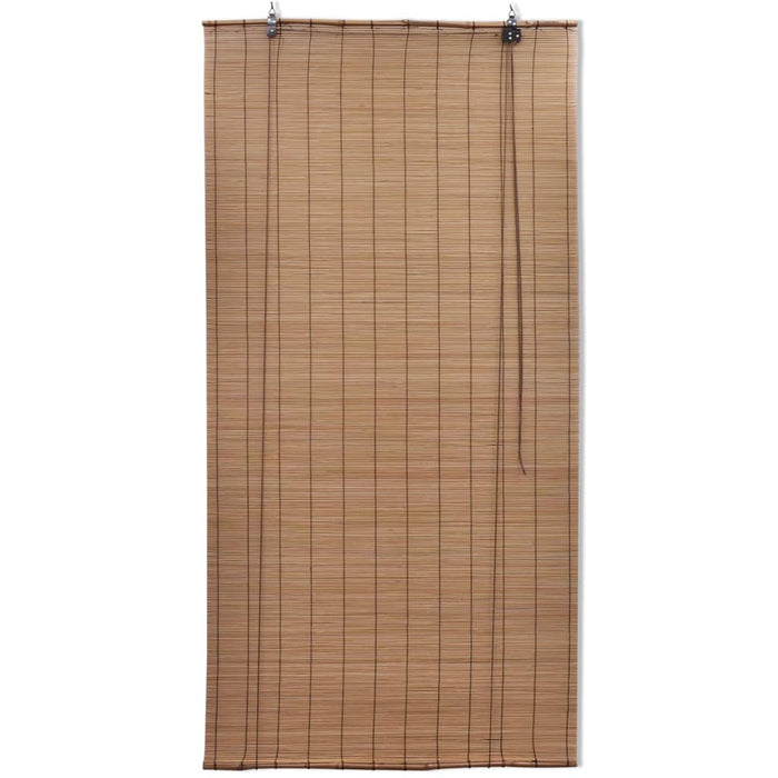 Jaluzea tip rulou, maro, 80 x 220 cm, bambus - WALTI WALTI
