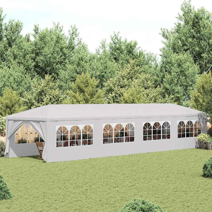 Cort de grădină, alb, 3 x 12 m - WALTI WALTI