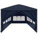 Pavilion de grădină 3 x 12 m, albastru - WALTI WALTI