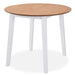 Set mobilier bucătărie, 3 piese, MDF și lemn de hevea, alb - WALTI WALTI