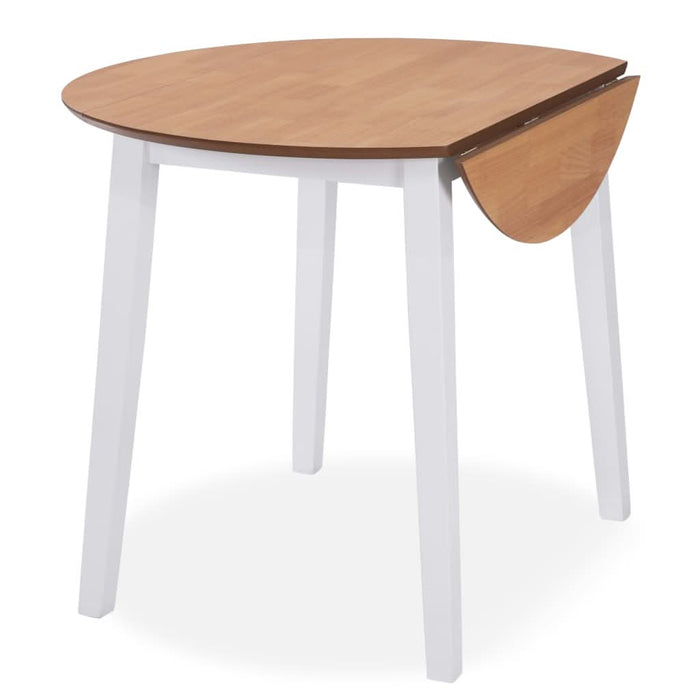 Set mobilier bucătărie, 3 piese, MDF și lemn de hevea, alb - WALTI WALTI