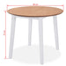 Set mobilier bucătărie, 3 piese, MDF și lemn de hevea, alb - WALTI WALTI