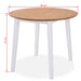 Set mobilier de bucătărie, 5 piese, MDF și lemn de hevea, alb - WALTI WALTI