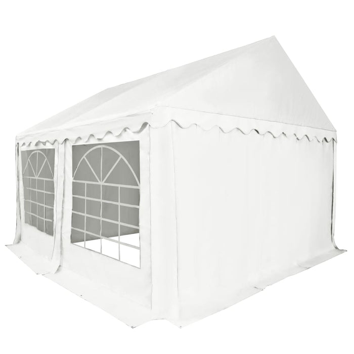 Pavilion de grădină, alb, 3 x 4 m, PVC WALTI
