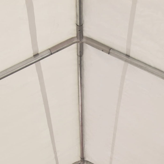 Pavilion de grădină, alb, 3 x 4 m, PVC WALTI