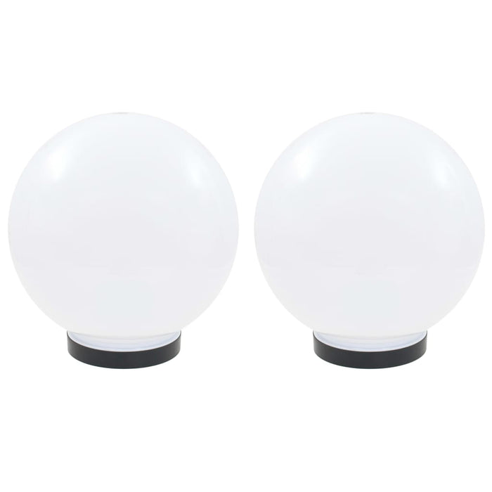 Lămpi bol cu LED 2 buc, sferice, 25 cm, PMMA - WALTI WALTI