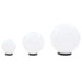 Lămpi bol cu LED 3 buc., sferice, 20/30/40 cm, PMMA - WALTI WALTI