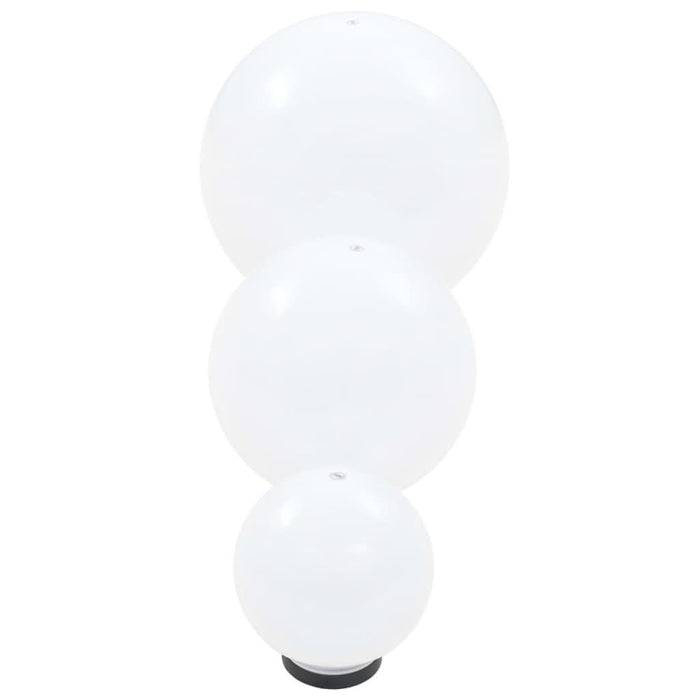 Lămpi bol cu LED 3 buc., sferice, 20/30/40 cm, PMMA - WALTI WALTI