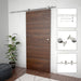 Set piese pentru ușă glisantă, argintiu, 183 cm oțel inoxidabil - WALTI WALTI