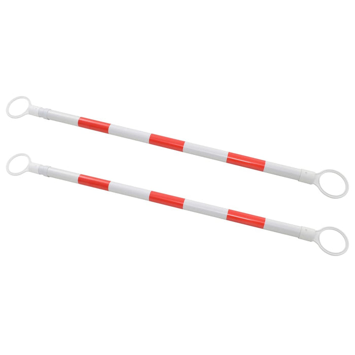 Baliză rutieră retractabilă, 2 buc., 116-197 cm, plastic - WALTI WALTI