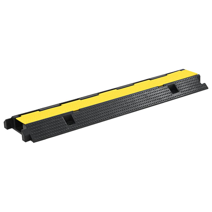 Rampe de protecție cabluri, 2 buc., 1 canal, cauciuc 100 cm - WALTI WALTI