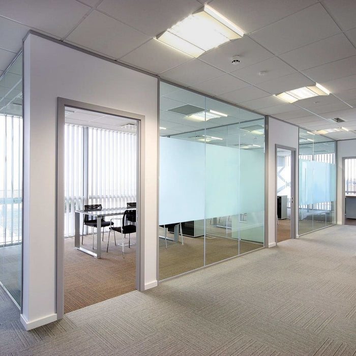 Folie fereastră, mată, gri, 0,9 x 50 m, PVC WALTI