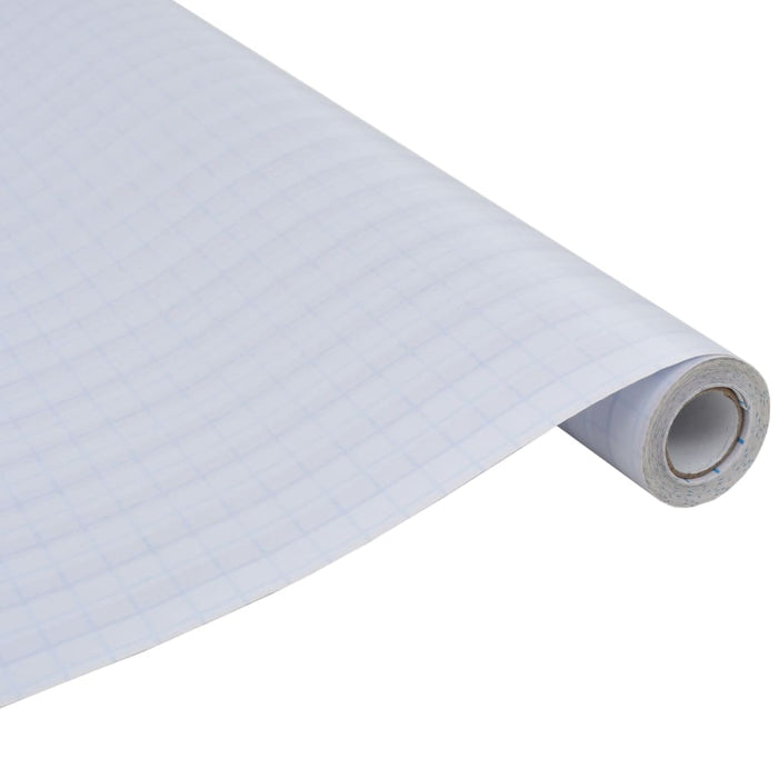 Folie fereastră, design sablat cu dungi, 0,9 x 5 m, PVC - WALTI WALTI