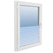 Folie fereastră, design sablat cu dungi, 0,9 x 20 m, PVC - WALTI WALTI