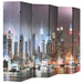 Paravan cameră pliabil 228 x 170 cm, New York pe timp de noapte - WALTI WALTI