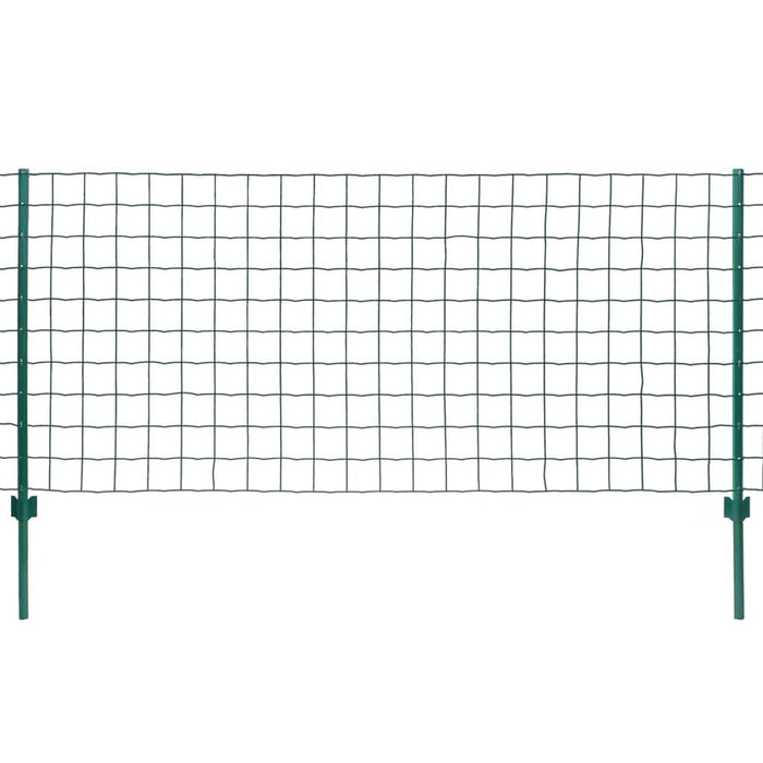 Gard Euro, verde, 20 x 1,2 m, oțel - WALTI WALTI