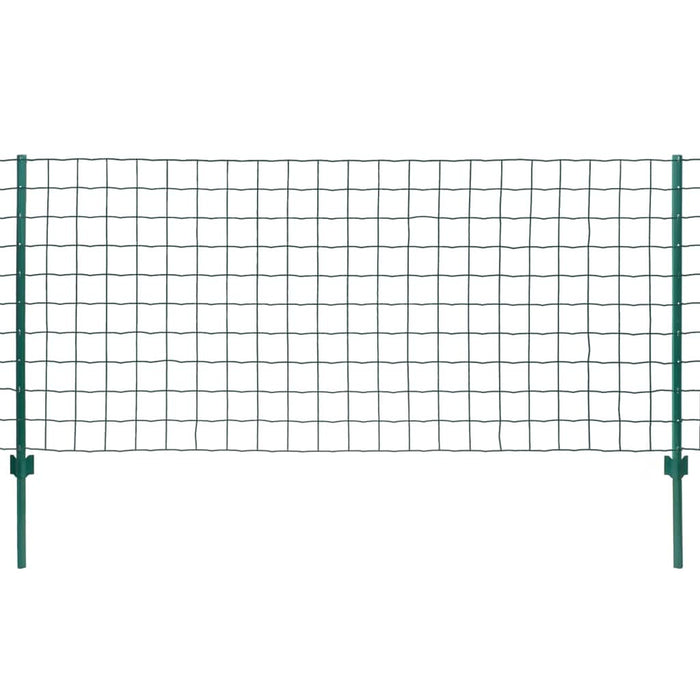 Gard Euro, verde, 20 x 1,5 m, oțel - WALTI WALTI