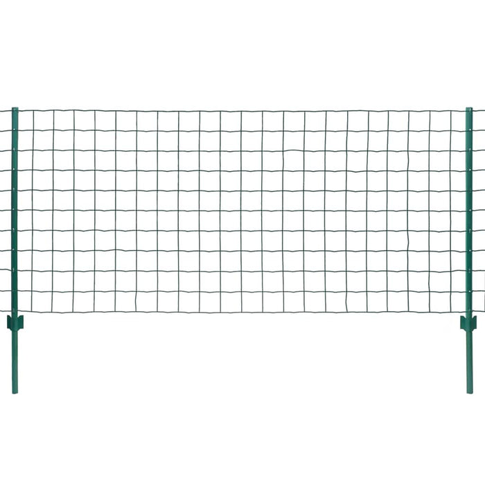 Gard Euro, verde, 20 x 1,2 m, oțel - WALTI WALTI
