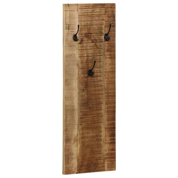 Cuier haine de perete, 2 buc., lemn masiv de mango 36x110x3 cm WALTI