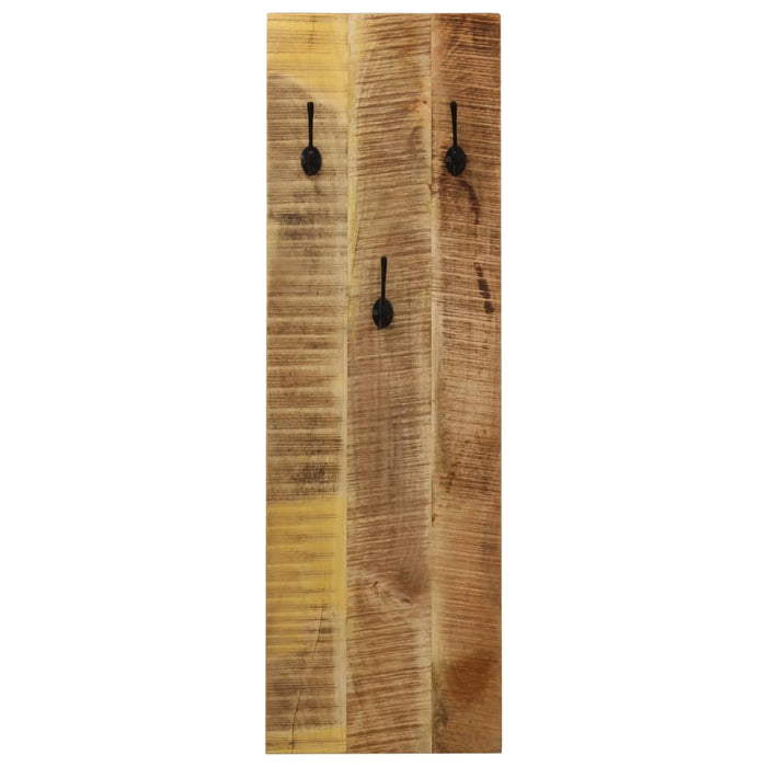 Cuier haine de perete, 2 buc., lemn masiv de mango 36x110x3 cm WALTI