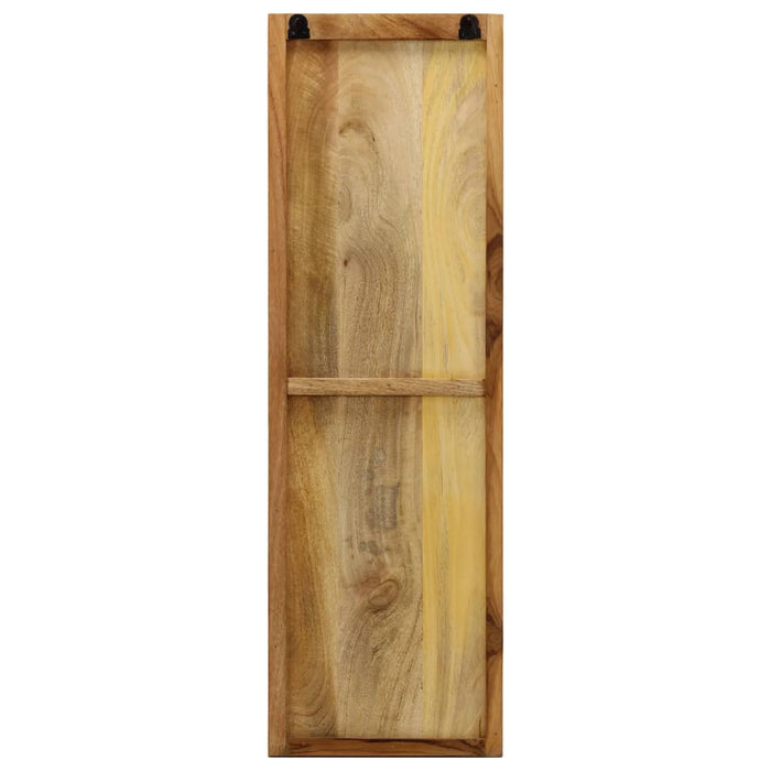 Cuier haine de perete, 2 buc., lemn masiv de mango 36x110x3 cm WALTI