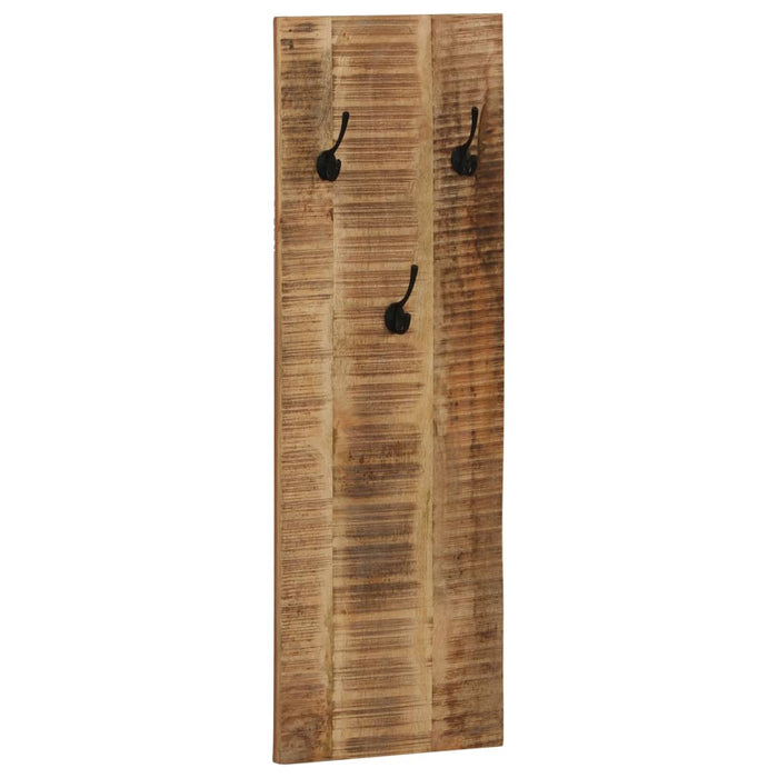 Cuier haine de perete, 2 buc., lemn masiv de mango 36x110x3 cm WALTI
