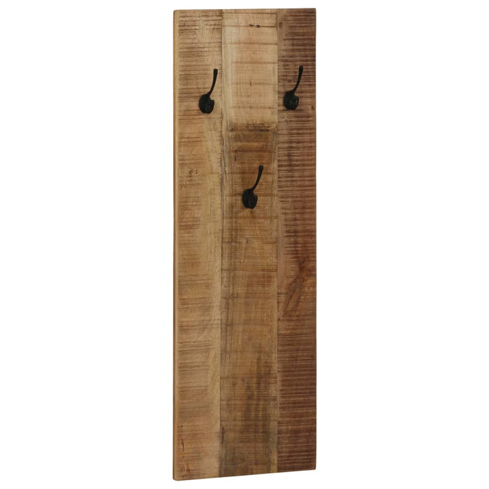 Cuier haine de perete, 2 buc., lemn masiv de mango 36x110x3 cm WALTI