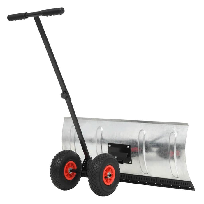 Plug de zăpadă manual cu roți, 100 x 44 cm - WALTI WALTI