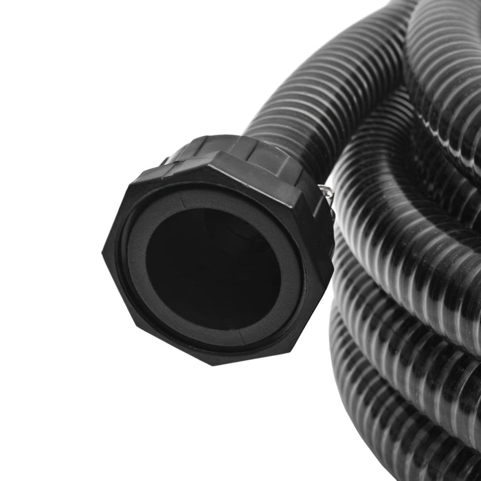Furtun de aspirare cu racorduri, negru, 22 mm, 4 m WALTI