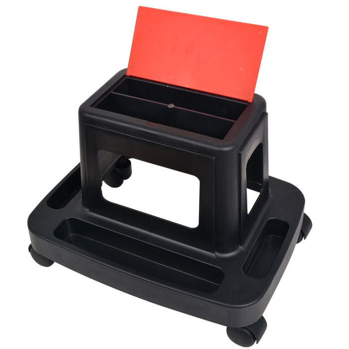 Scaun de atelier mobil cu depozitare, 150 kg - WALTI WALTI
