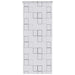 Jaluzea roletă de duș 80x240 cm Model pătrate - WALTI WALTI