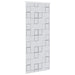 Jaluzea roletă de duș 80x240 cm Model pătrate - WALTI WALTI