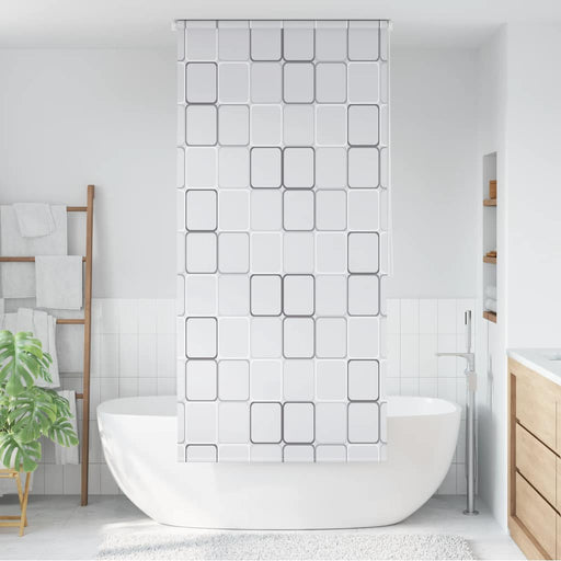 Jaluzea roletă de duș 80x240 cm Model pătrate - WALTI WALTI
