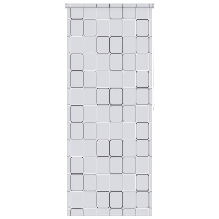 Jaluzea roletă de duș, model pătrate, 100x240 cm - WALTI WALTI