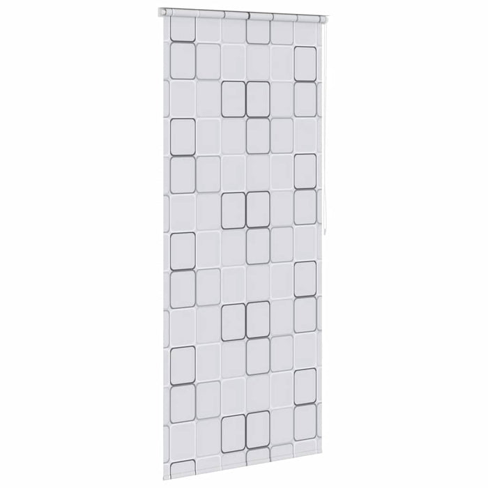 Jaluzea roletă de duș, model pătrate, 100x240 cm - WALTI WALTI